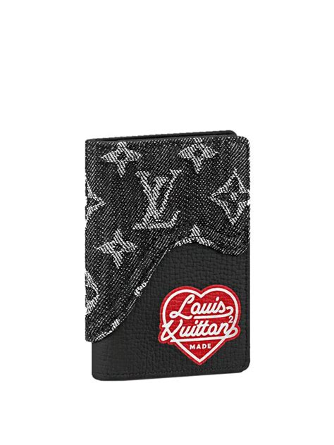 Louis Vuitton x Nigo Pocket Organizer Monogram Black 